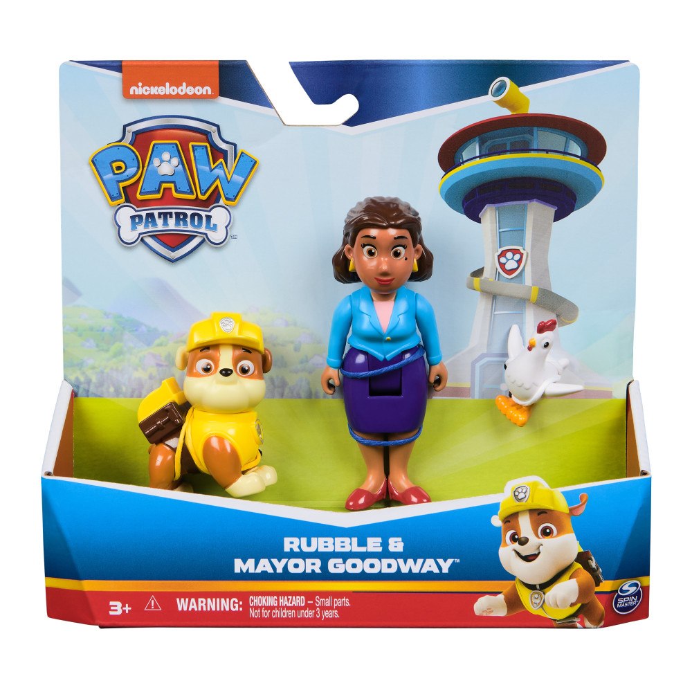Paw Patrol Paw Patrol Hero Pup Mayor Goodway & Rubble