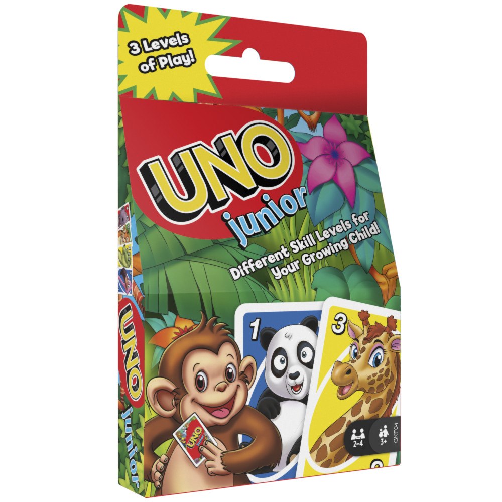 Mattel Games UNO Junior Card Game - Refresh