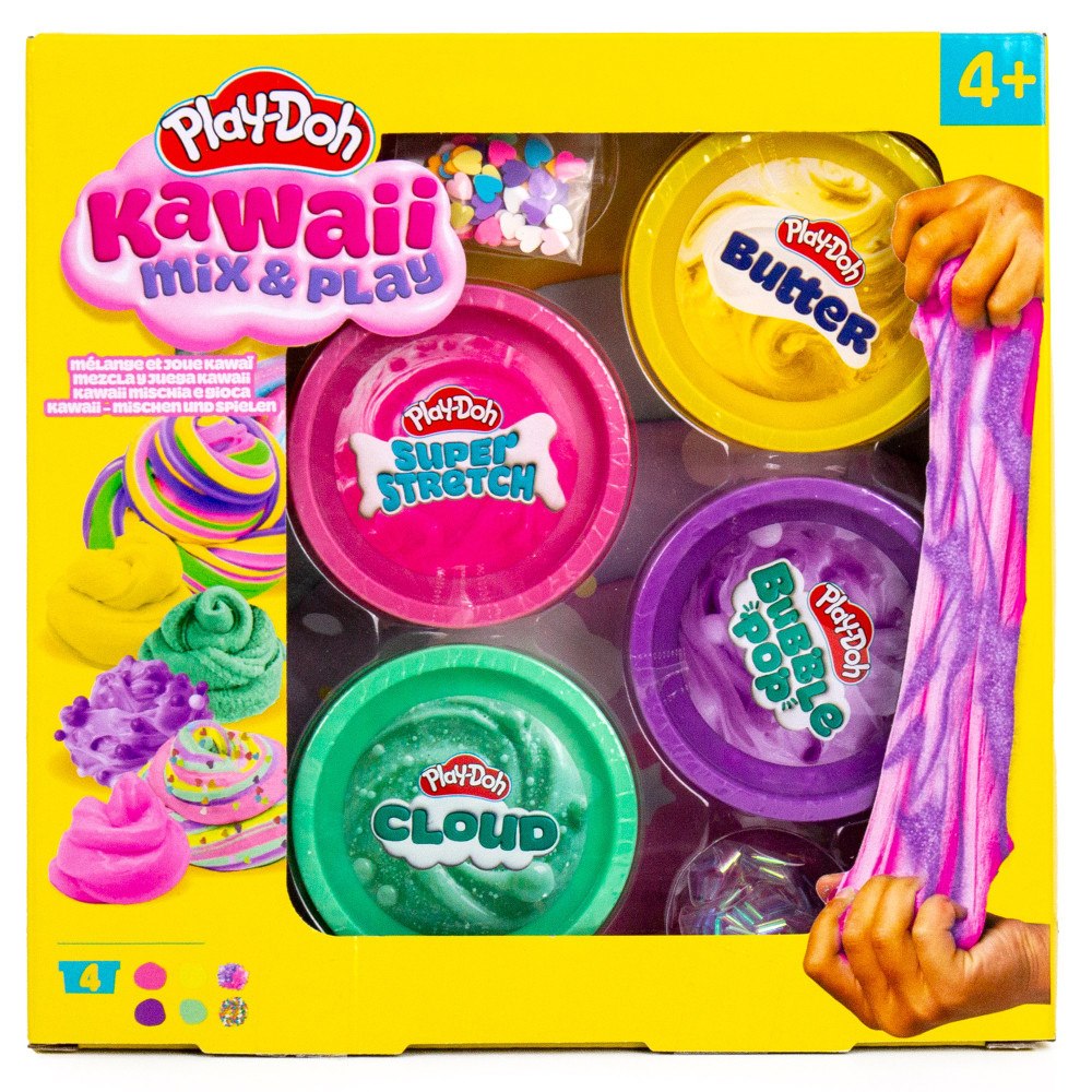 Play-Doh Play-Doh Kawaii Mix & Play 4-pack