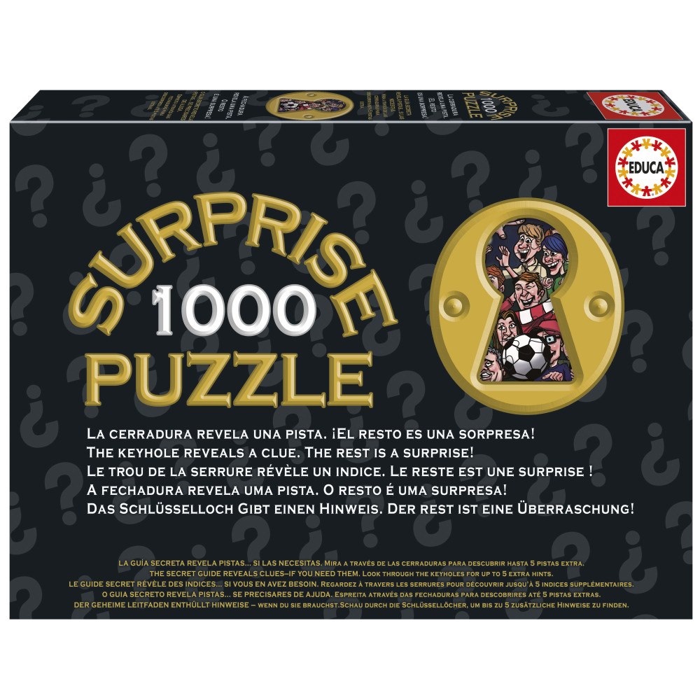 Educa Puzzle Educa 1000 Skjut! Överraskning