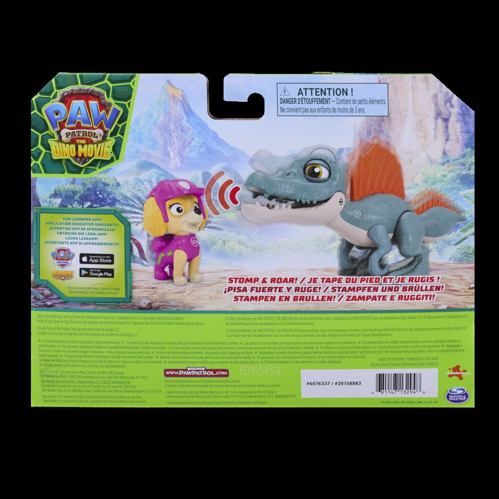 Paw Patrol Paw Patrol Movie 3 Roaring Pup Pals Rex