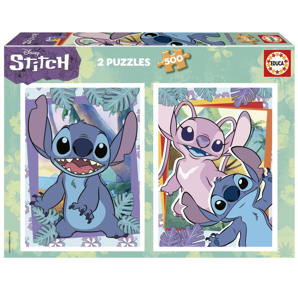 Educa Puzzle Educa 2X500 Stitch