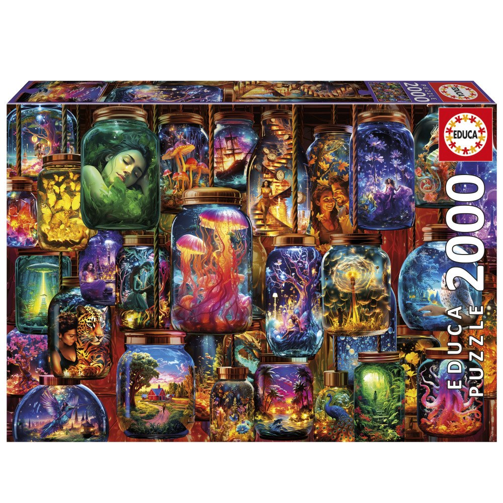 Educa Puzzle Educa 2000 Dreams In Jars