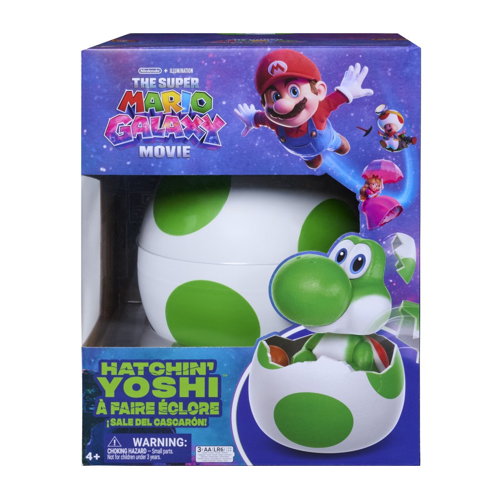 Nintendo Super Mario Super Mario Galaxy Movie – Interaktiv Hatchin’ Yoshi