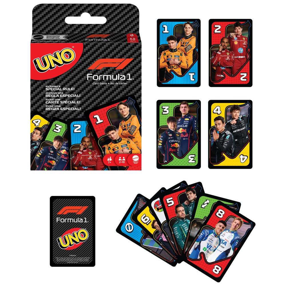 Mattel Games UNO Formel 1