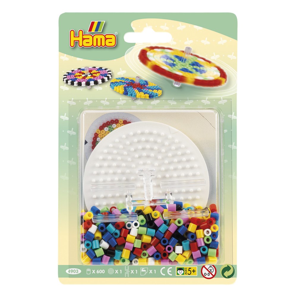 Hama Hama Midi Small Blister Snurrtopp 600 pcs.