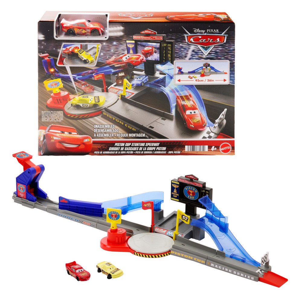 Pixar Cars Pixar Cars Piston Cup Stuntbana Set
