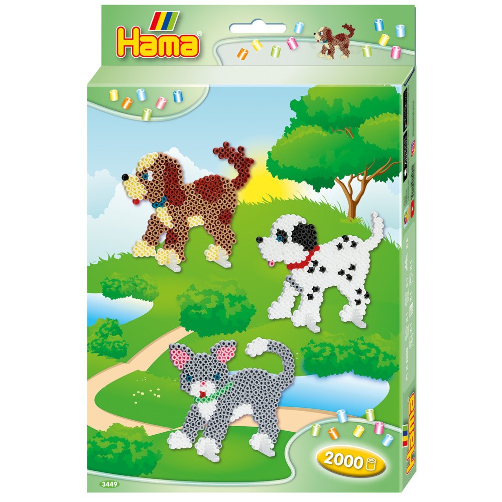 Hama Hama Midi Box m hundar katt 2 000 bitar