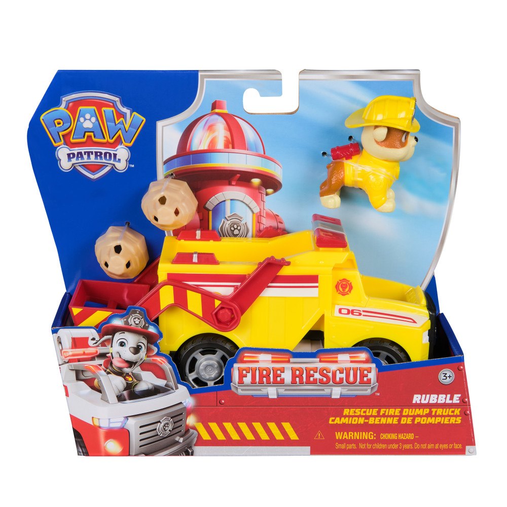 Paw Patrol Paw Patrol Fire Rescue Fordon Rubble