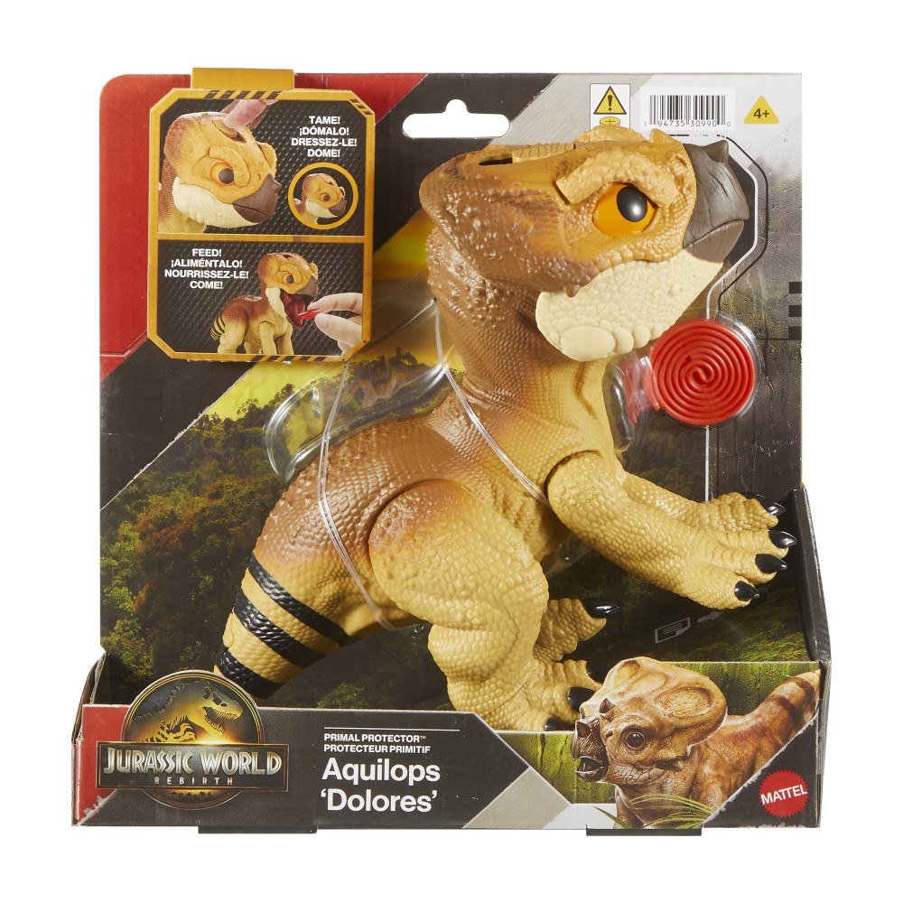 Jurassic World JW Rebirth Tame 'n Train Dolores