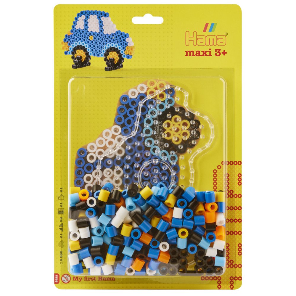 Hama Hama Maxi pärlor i påse 250 stk Bil