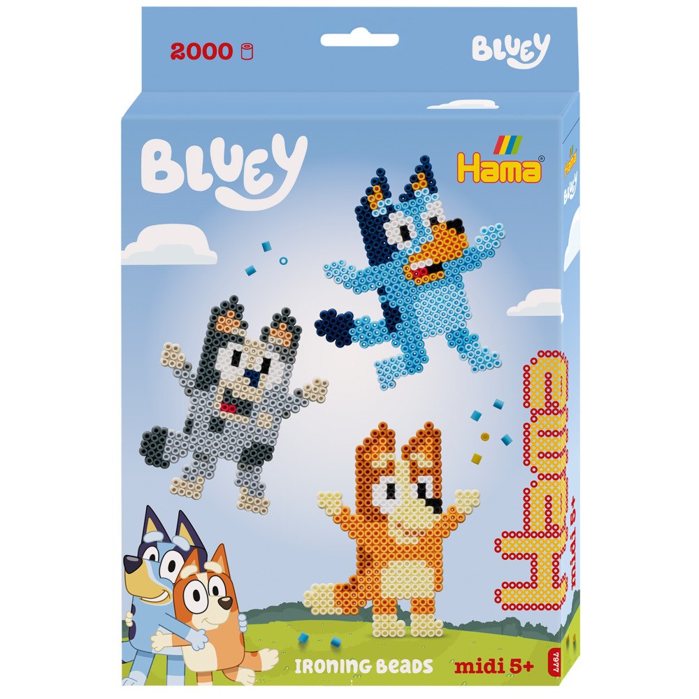 Hama Hama Midi Hängande Box Bluey 2000 st