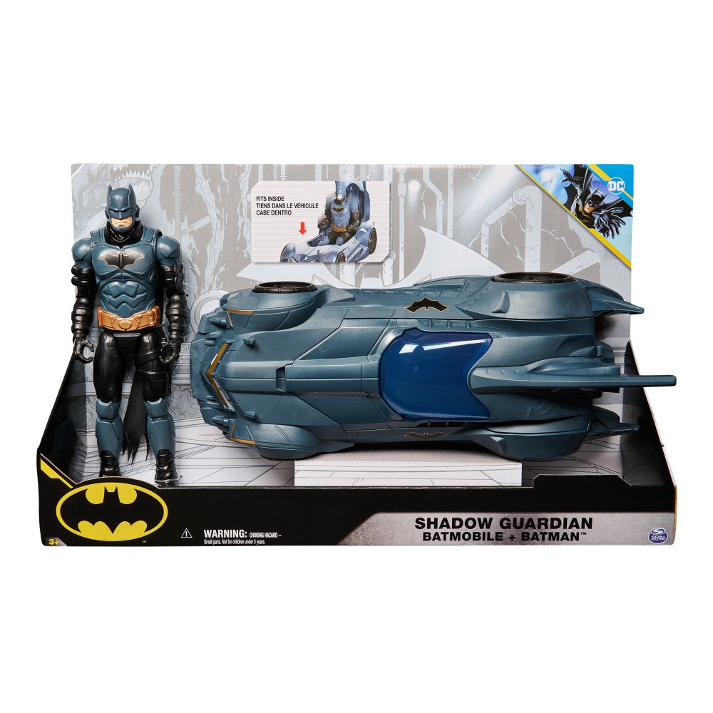 Batman & DC Universe Batman Batmobile w. 30 cm Figur