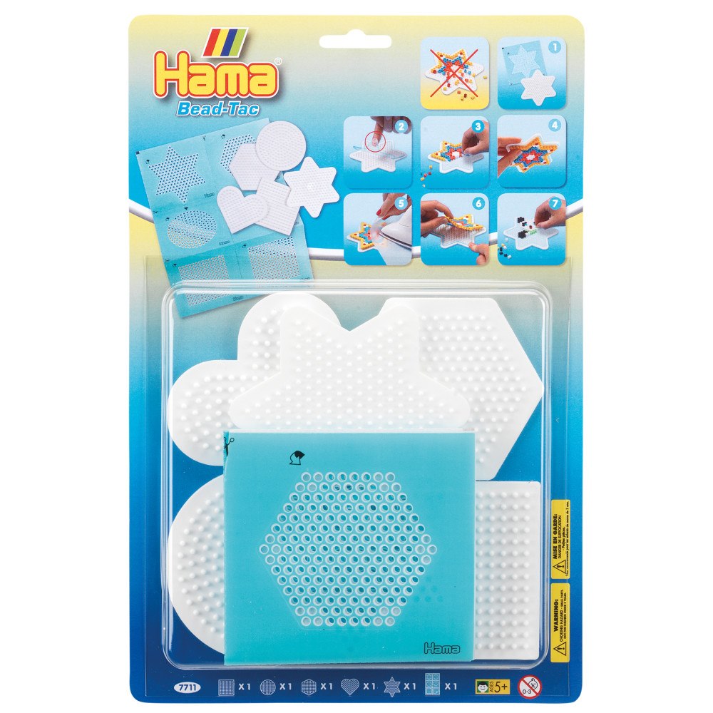 Hama Hama Midi pärlplatta 5 stk med mall