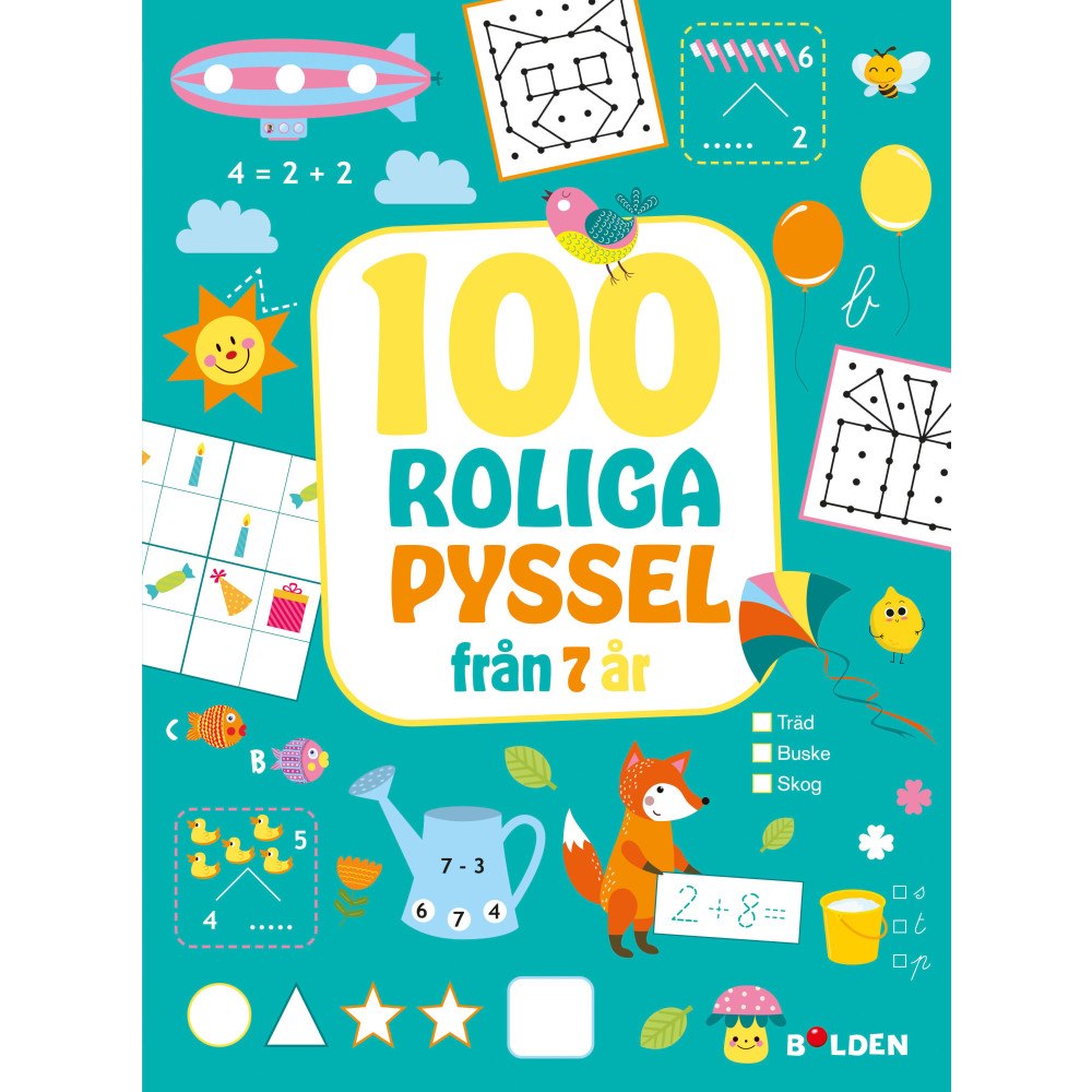 Förlaget Bolden ApS 100 nya roliga pyssel – från 7 år (häftad)