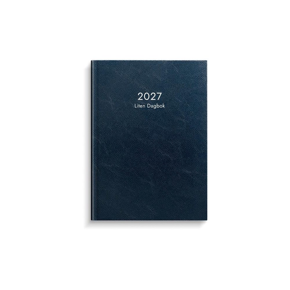 Burde Liten Dagbok 2027 blå