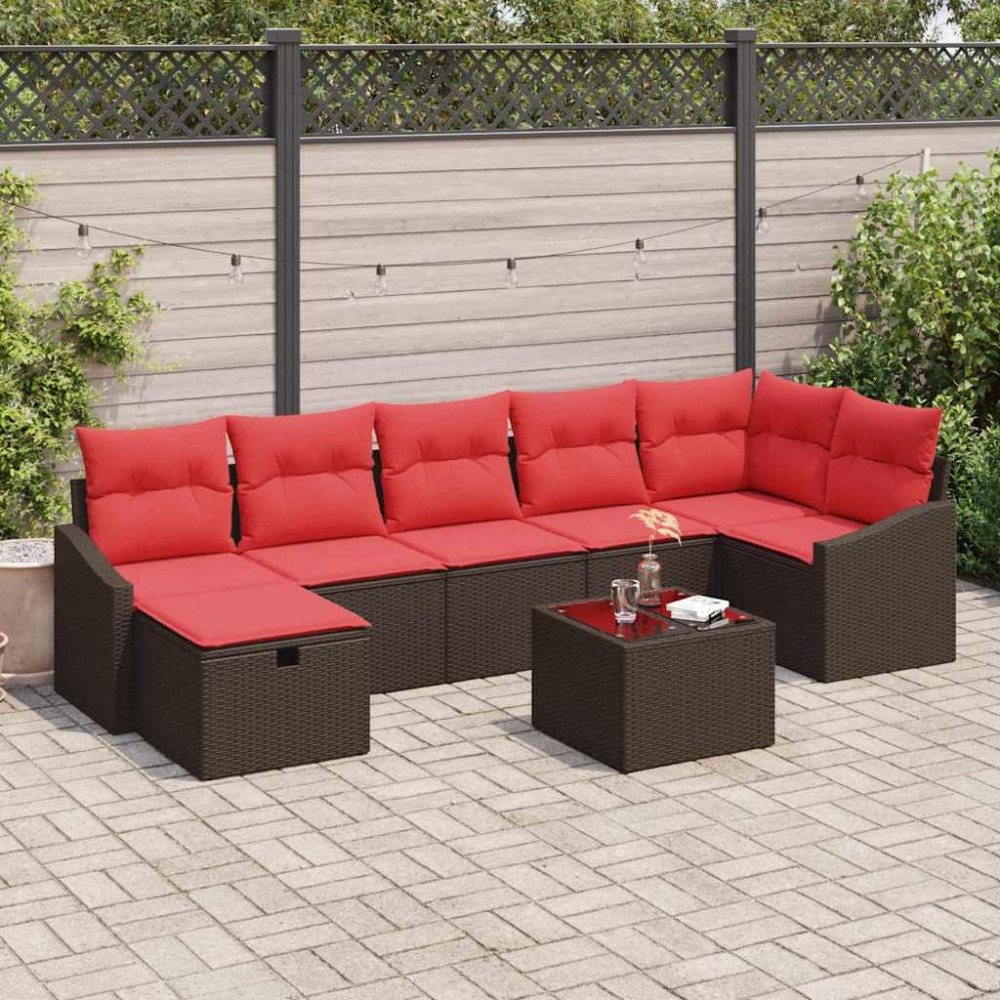 vidaXL Soffset 8 st konstrotting