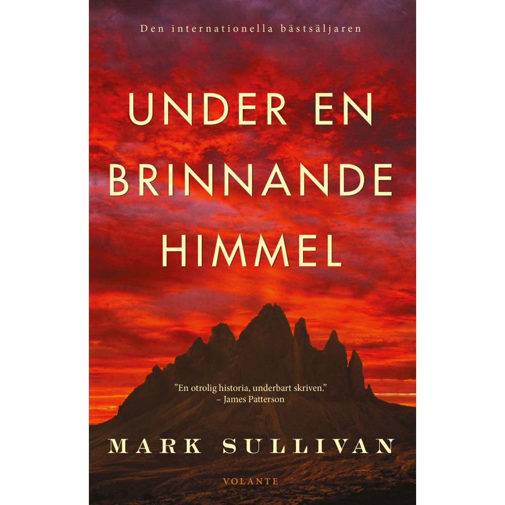 Mark Sullivan Under en brinnande himmel (pocket) (Skadad)