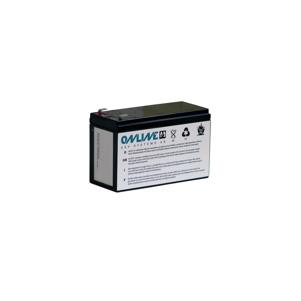 ONLINE USV-Systeme Online USV - UPS-batteri - 7 Ah