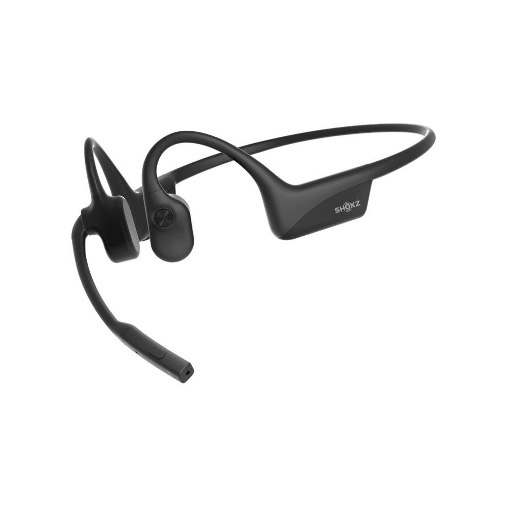 AfterShokz SHOKZ OpenComm2 UC - Industrial Version - headset - USB-A via Bluetooth-adapter