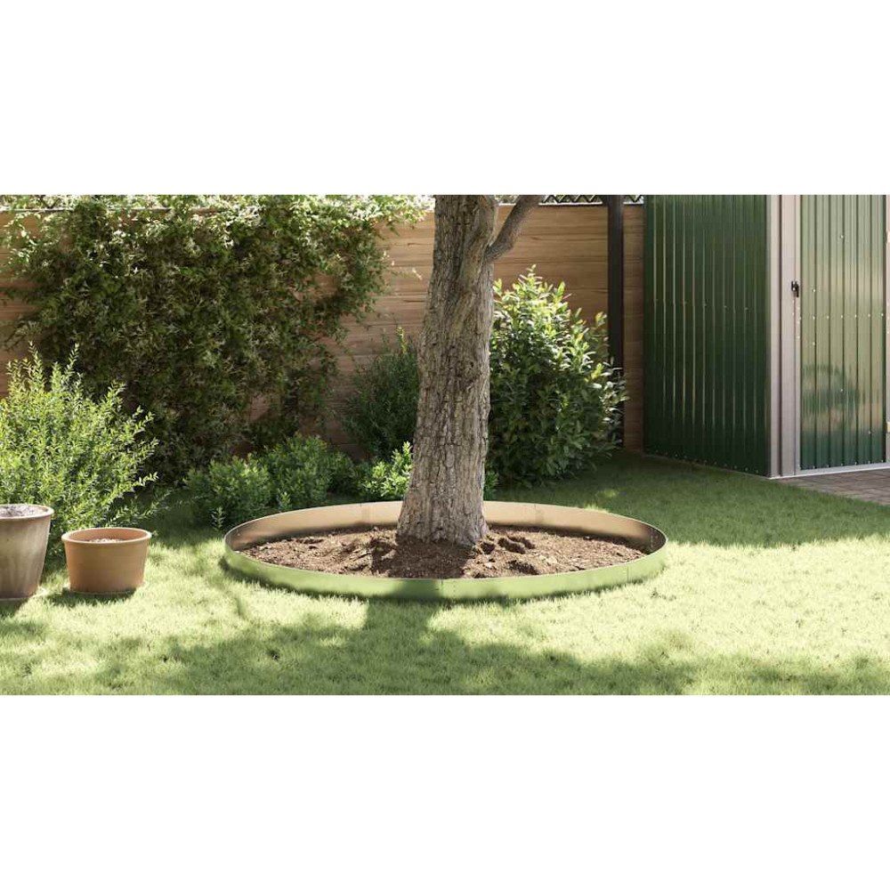 vidaXL vidaxl Gräsgaranti 100 x 20 x 0.07 cm Galvaniserat stål