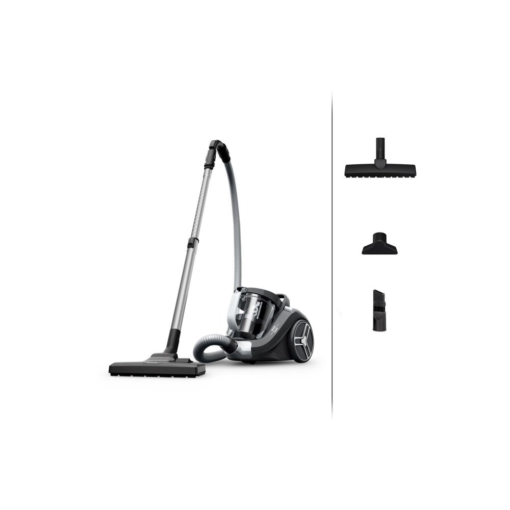 Tefal Tefal Compact Power XXL Total Clean TW4B36EA - dammsugare - med behållare - grå
