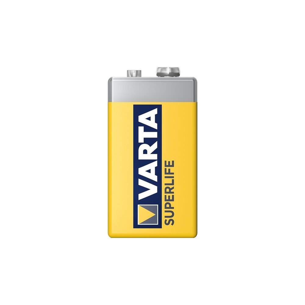 Varta Varta Superlife 9V, Engångsbatteri, 9V, Zink-Kol, 9 V, 1 sty...