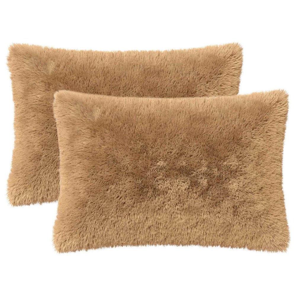 vidaXL Kudde med kudde HEERLEN 6 st Taupe PV Fleece