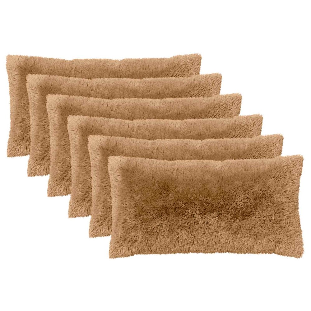 vidaXL Kudde med kudde HEERLEN 2 st Taupe PV Fleece