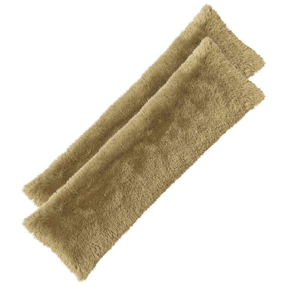 vidaXL Kudde med kudde HEERLEN Ljusgrå 40 x 145 cm PV Fleece