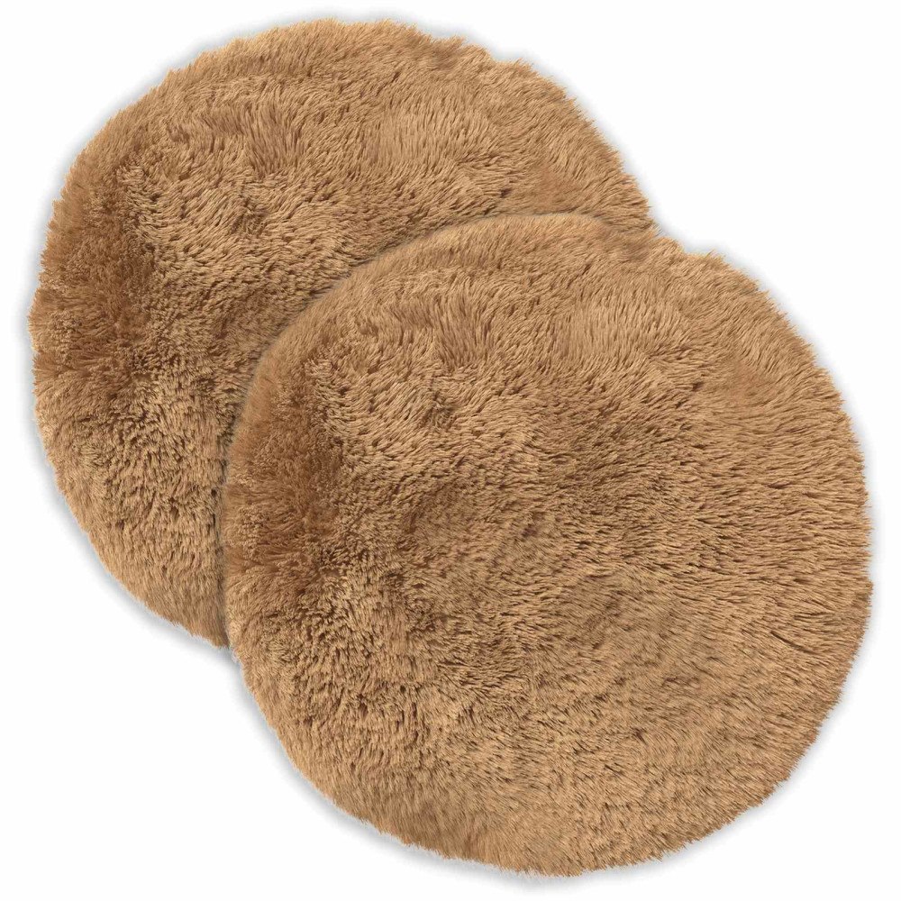 vidaXL Kudde med kudde HEERLEN 2 st Taupe PV Fleece