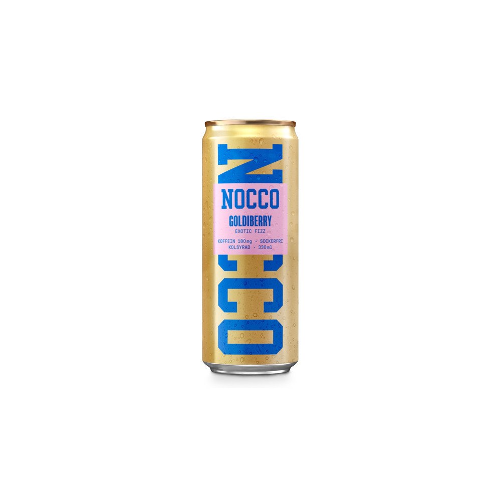 Nocco Nocco Goldiberry Exotic Fizz 33cl