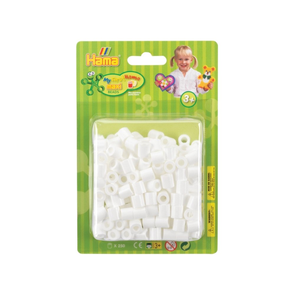 HAMA beads Hama Beads 8501, Pysselset för barn, 3 År, PVC, Vit, 250 sty...