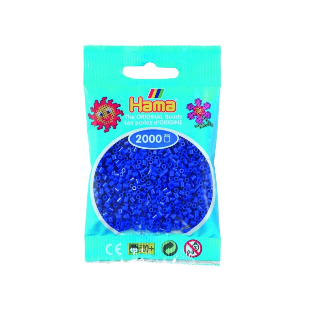 HAMA beads Hama Beads 501-08, Pysselset för barn, 10 År, PVC, Blå, 2000...