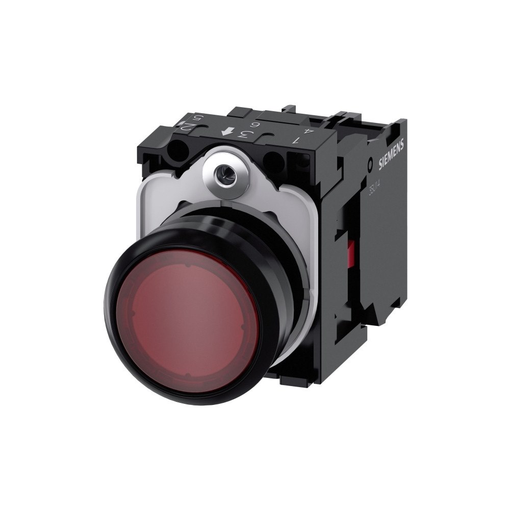 Siemens Siemens 3SU1102-0AB20-1CA0, IP67, IP69K, 2,23 cm, 62 mm, 153...