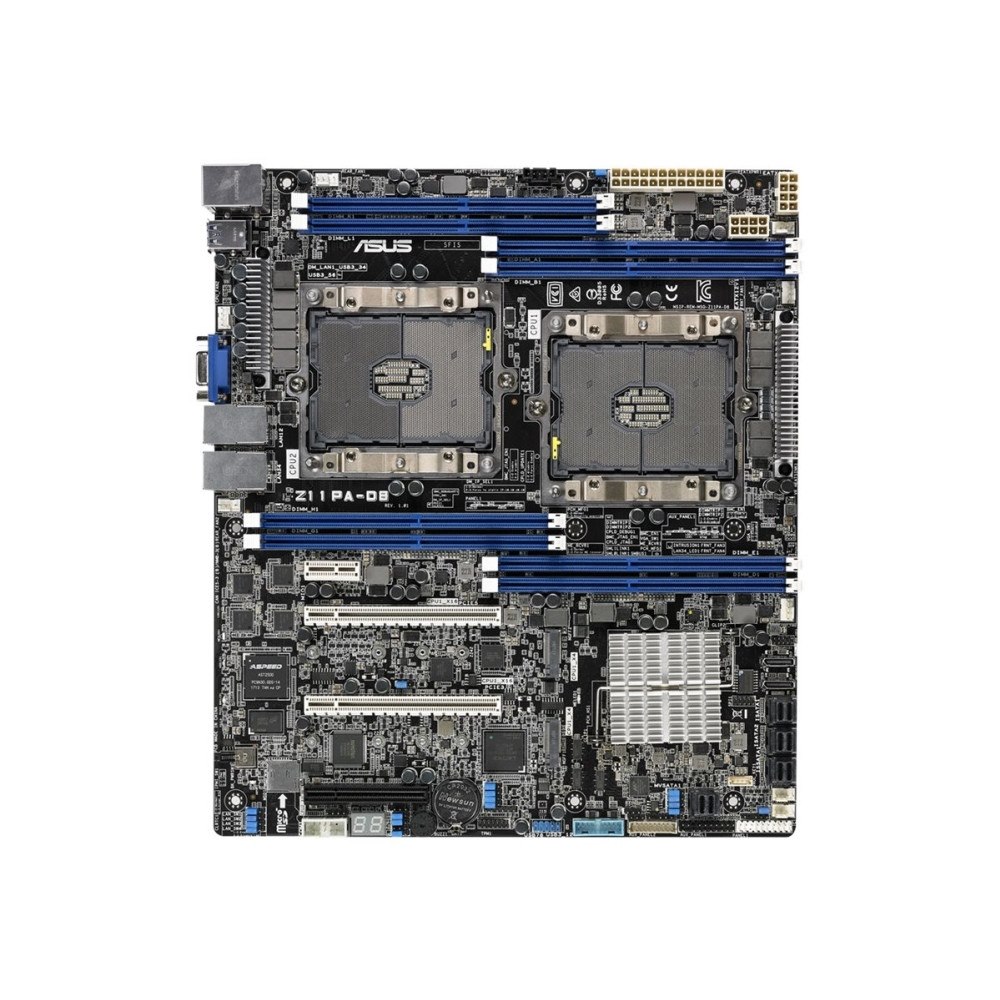 ASUS ASUS Z11PA-D8 - moderkort - SSI CEB - Socket P - C621