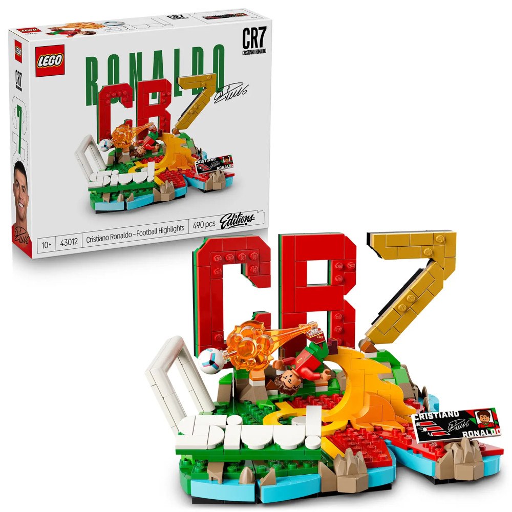 LEGO® LEGO® Editions 43012 Cristiano Ronaldo – Hvězdné momenty fotbalu