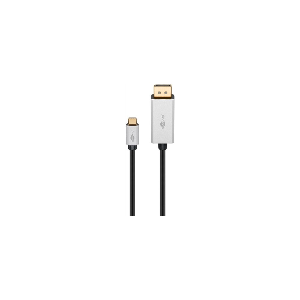 Goobay Goobay 60176, 2 m, USB Type-C, DisplayPort, Hankoppling, Han...
