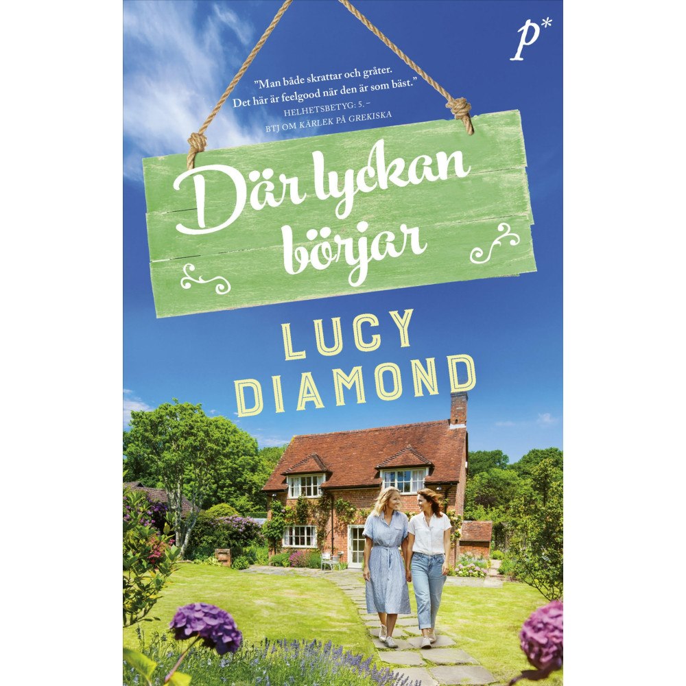 Lucy Diamond Där lyckan börjar (inbunden)