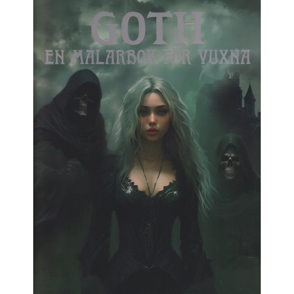 Barthelson Förlag Goth : målarbok för vuxna (häftad)