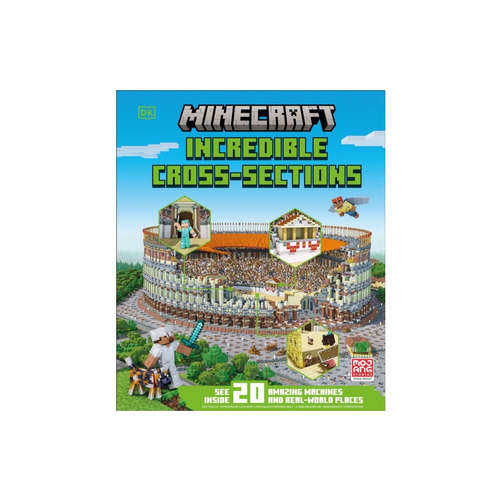Dorling Kindersley Ltd Minecraft Incredible Cross-Sections (inbunden, eng)