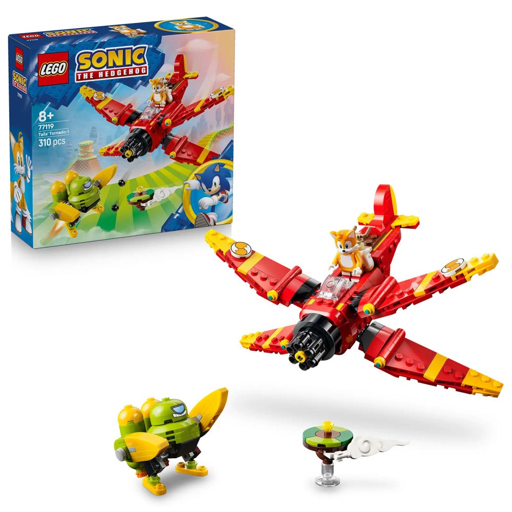 LEGO® LEGO® Sonic the Hedgehog™ 77119 Tailsovo Tornado-1