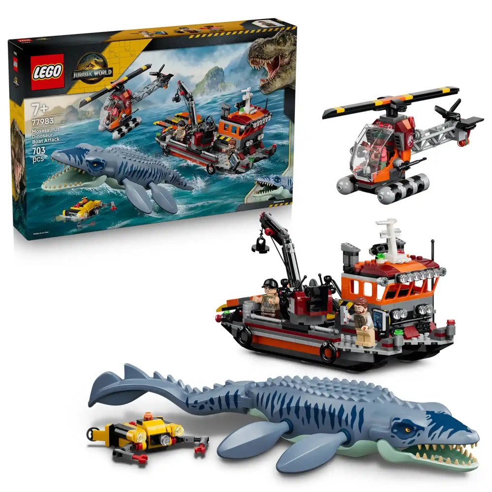 LEGO® LEGO® Jurassic World 77983 Útok dinosaura mosasaura na loď