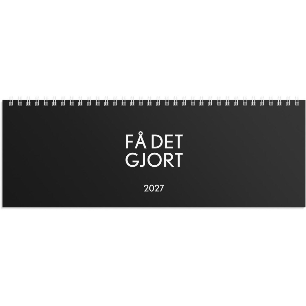 Burde Bordsalmanackan Få det gjort 2027