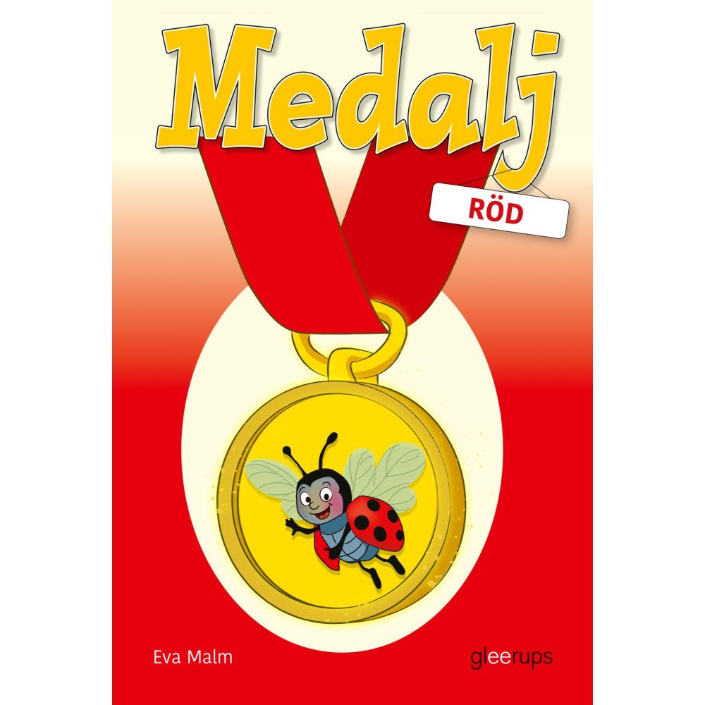 Eva Malm Medalj röd, svenska (häftad)