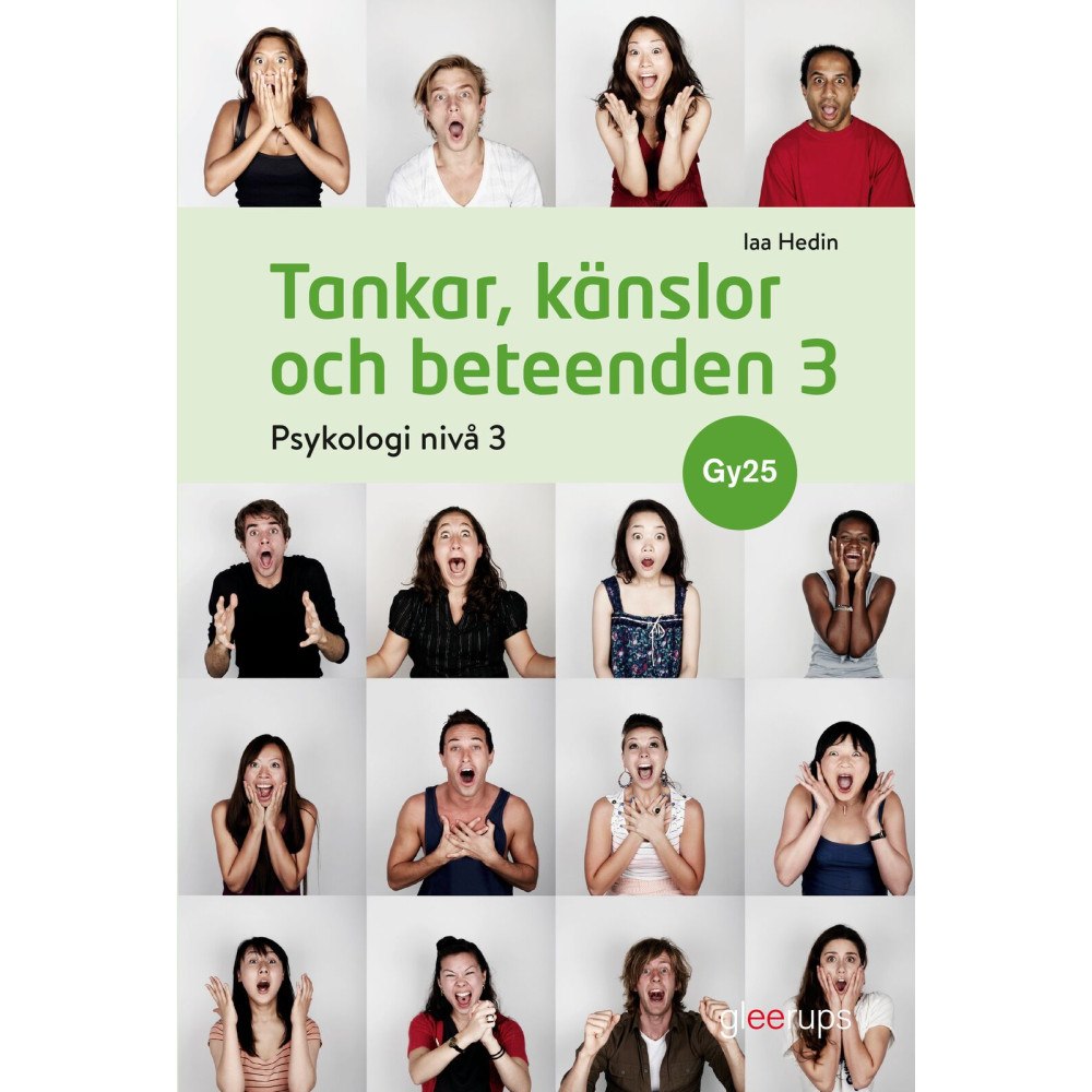 Iaa Hedin Tankar, känslor och beteenden, psykologi 3, bok, Gy25 (häftad)