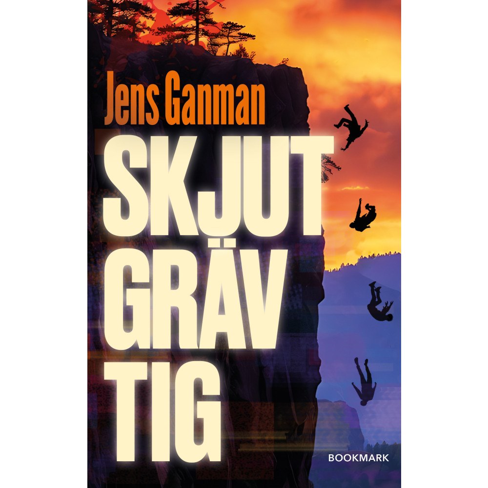 Jens Ganman Skjut Gräv Tig (bok, danskt band)