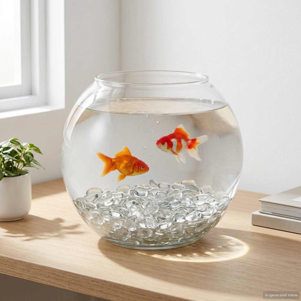 vidaXL Glasnugget 17-19 mm Transparent Glas