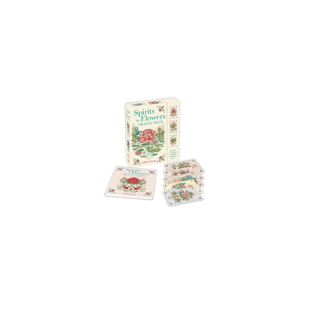 Gillian Kemp Spirits in Flowers Oracle Deck: Includes 52 Cards and a 128-Page Illustrated Book