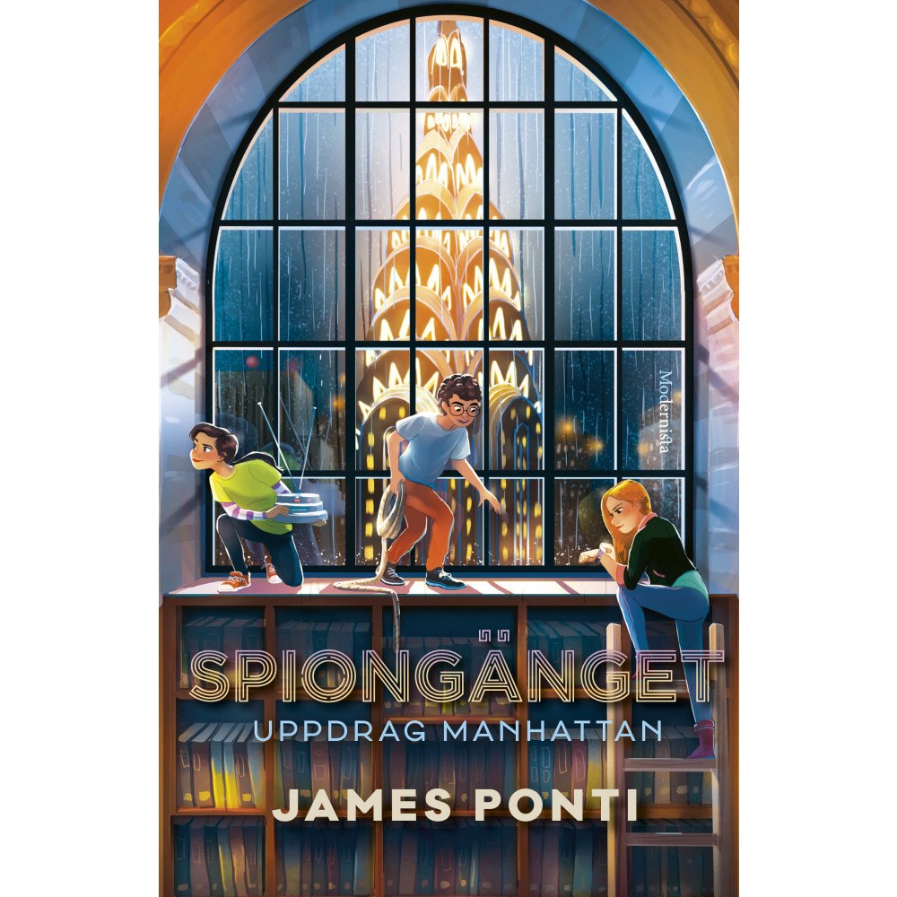 James Ponti Uppdrag Manhattan (bok, kartonnage)